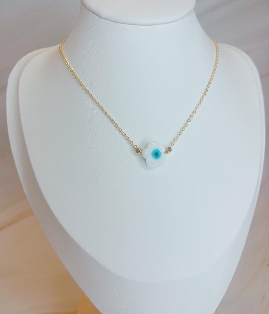 Eye Gold Necklace