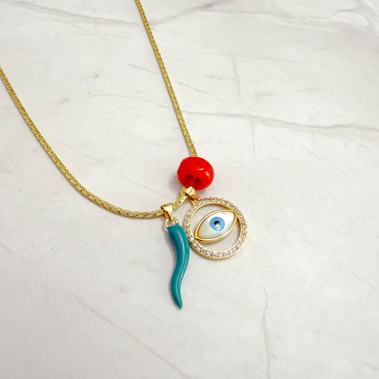 Good Luck Eye Necklace