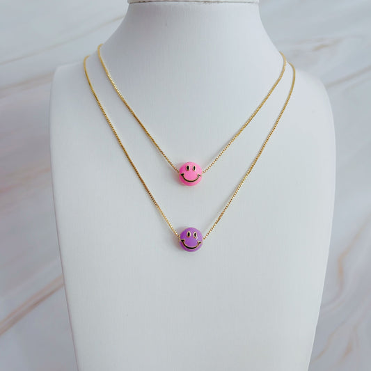Happy Face Necklace