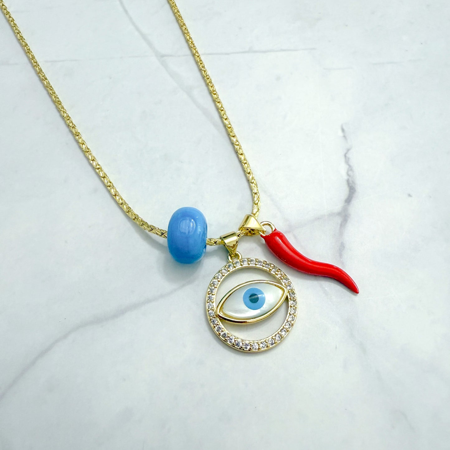 Good Luck Eye Necklace