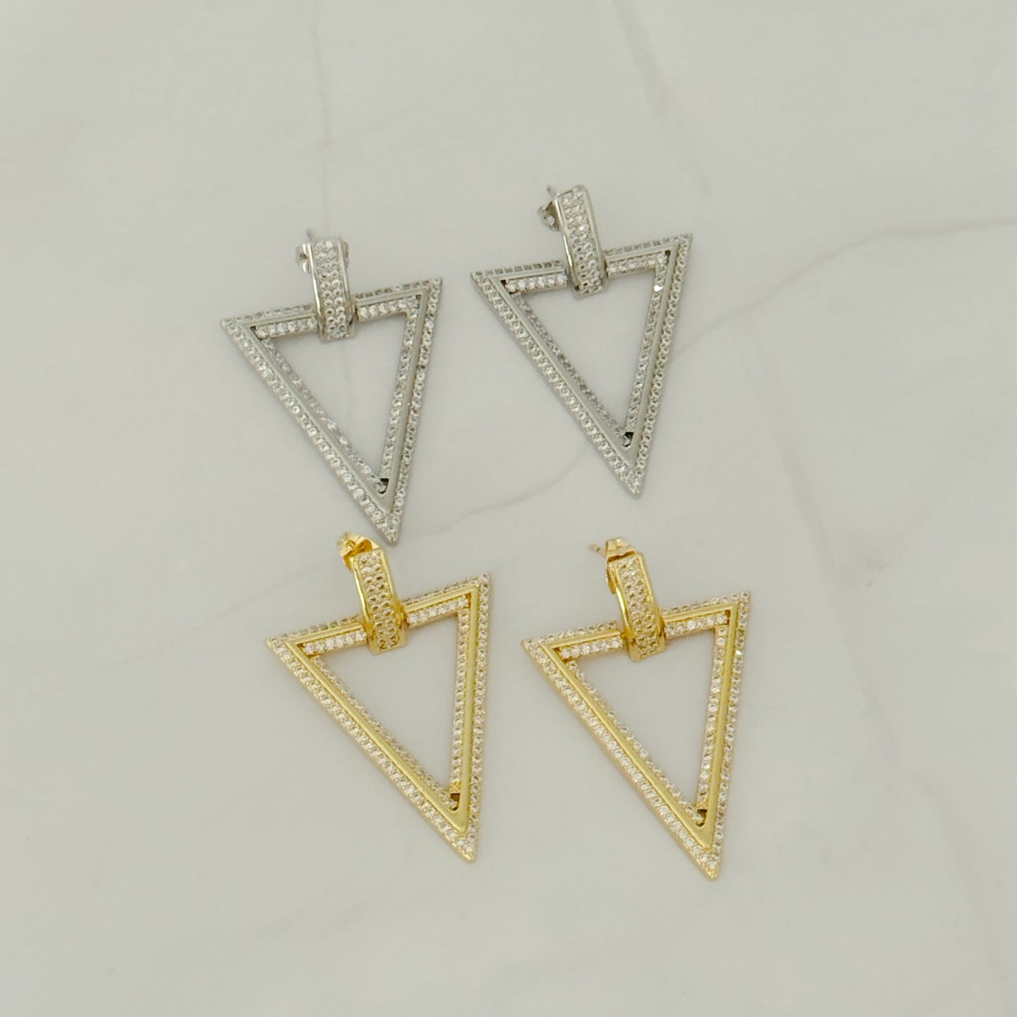 Triangle Earrings