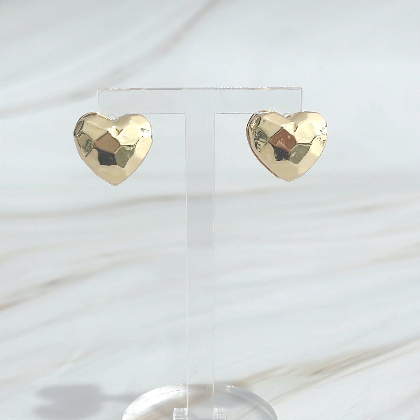 Dual Heart Earrings
