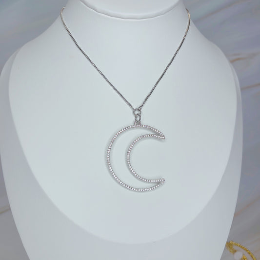 Moon Necklace Adjustable
