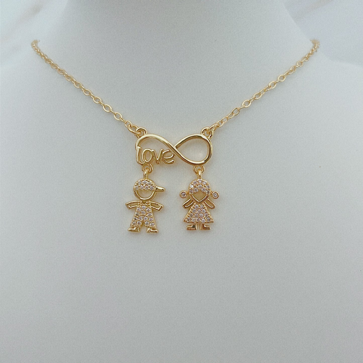 Infinity Mom Necklace