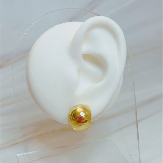 Globe Gold Earrings