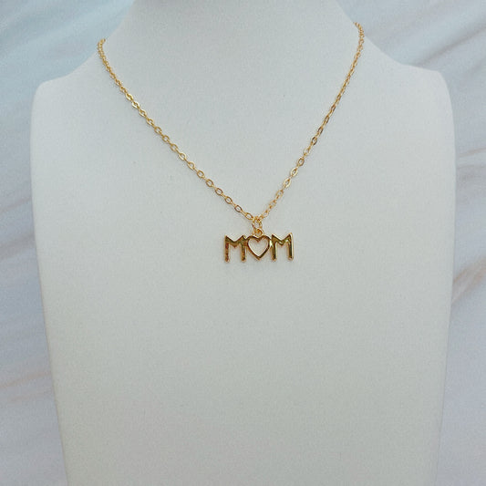 Mom Heart Necklace