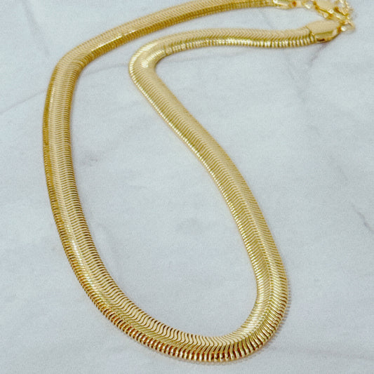 Herringbone Chunky Necklace