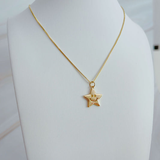 Happy Face Star