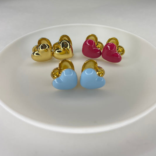 Double Heart Earring