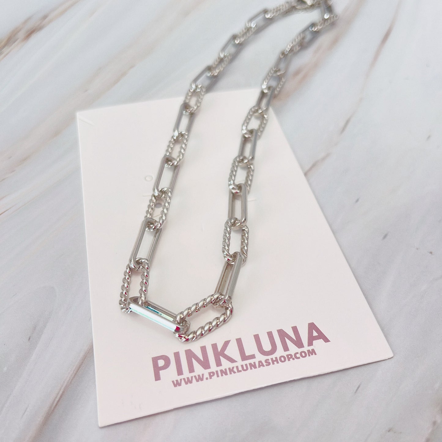 Basic Paper Clip Necklace