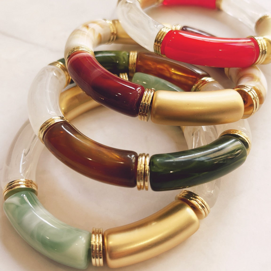 Retro Bamboo Bracelet