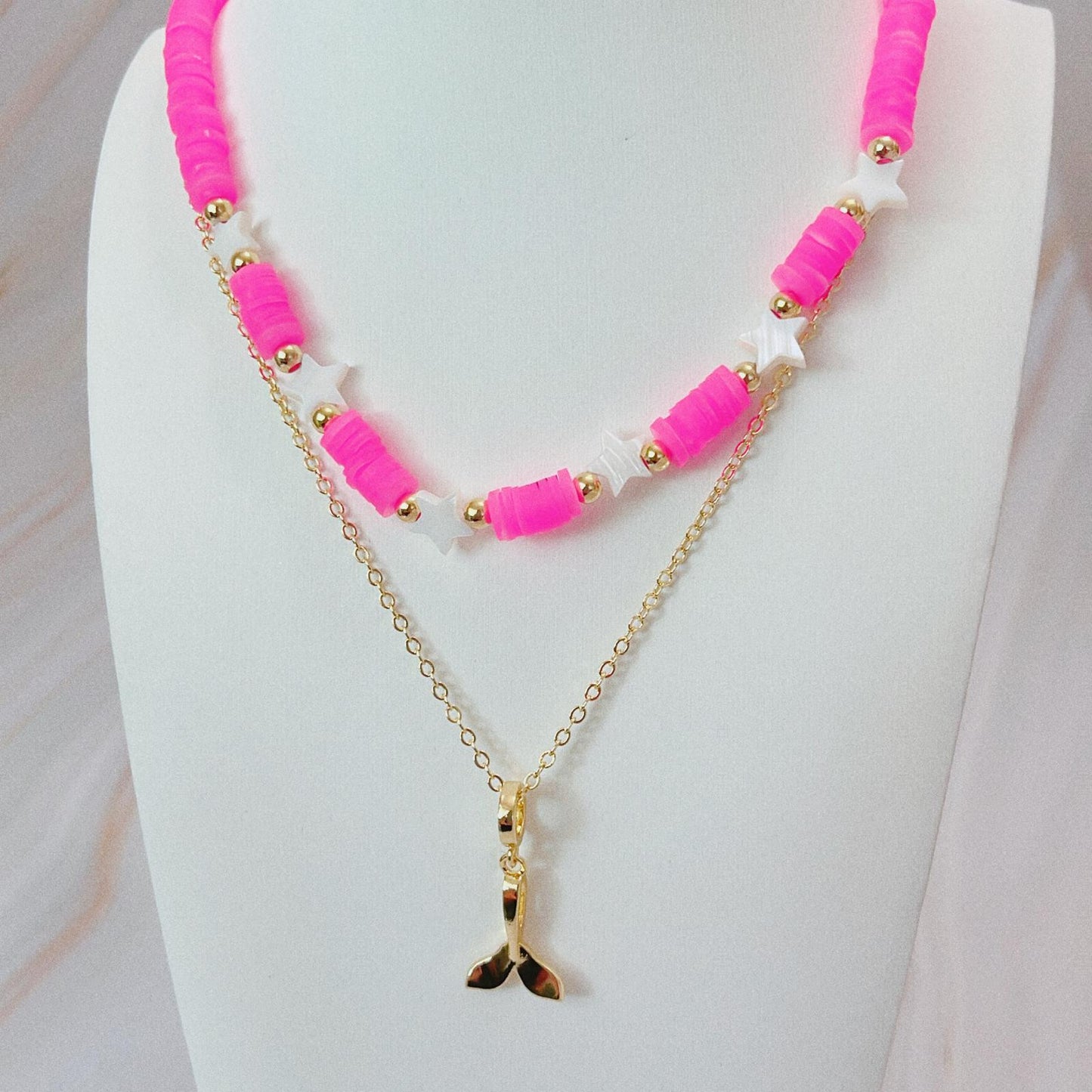 Pink Star Necklace