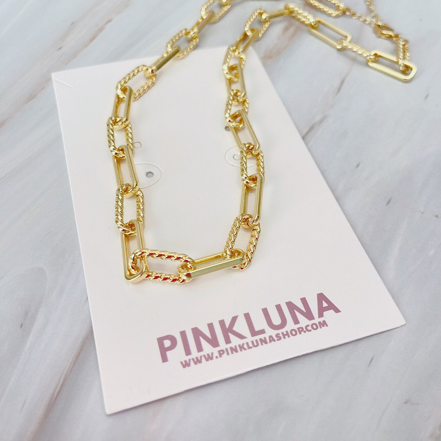 Basic Paper Clip Necklace