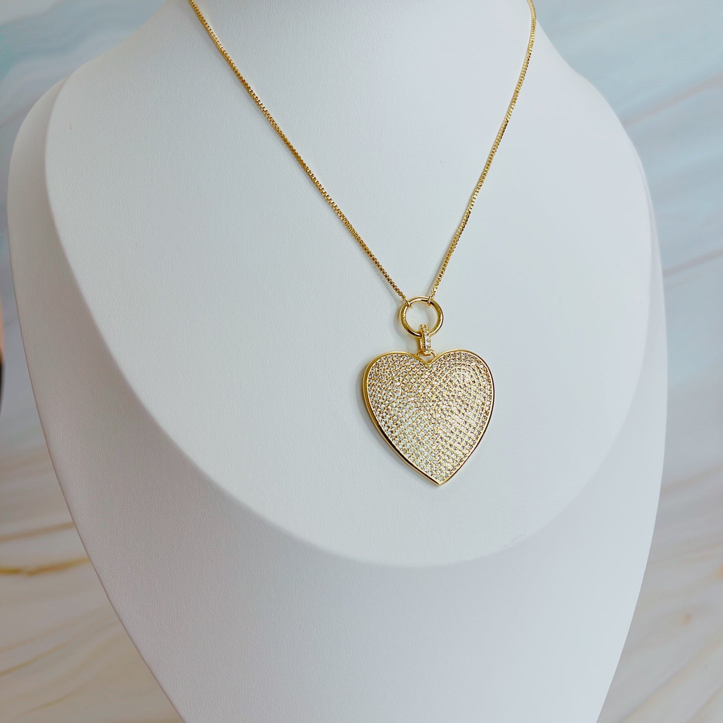 Heart Gold Necklace