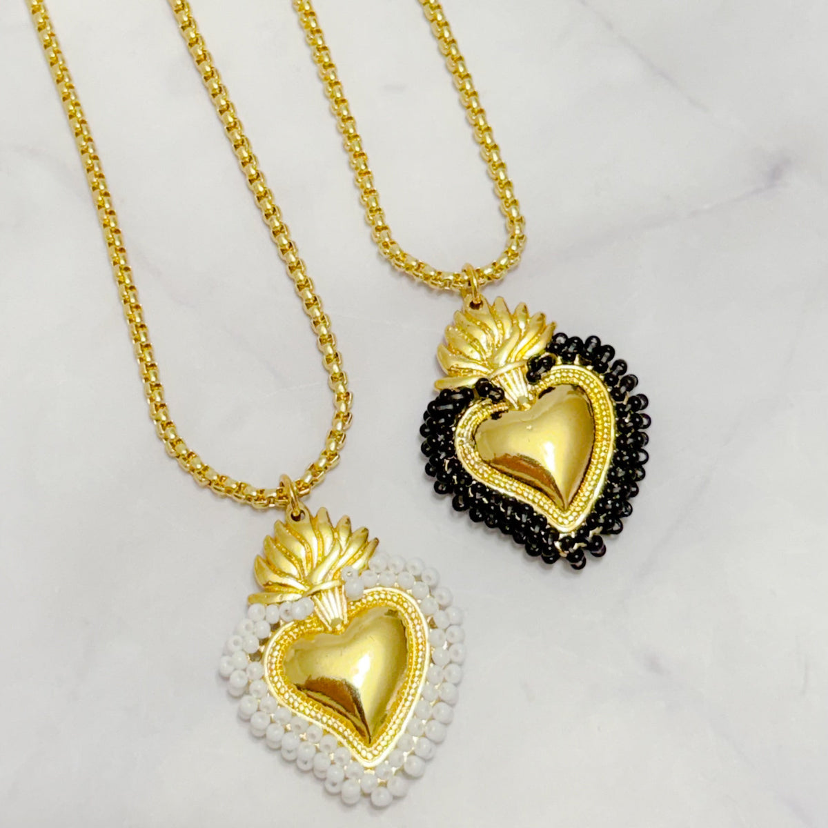 Color Heart Necklace