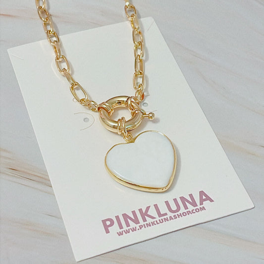 Long Heart Necklace