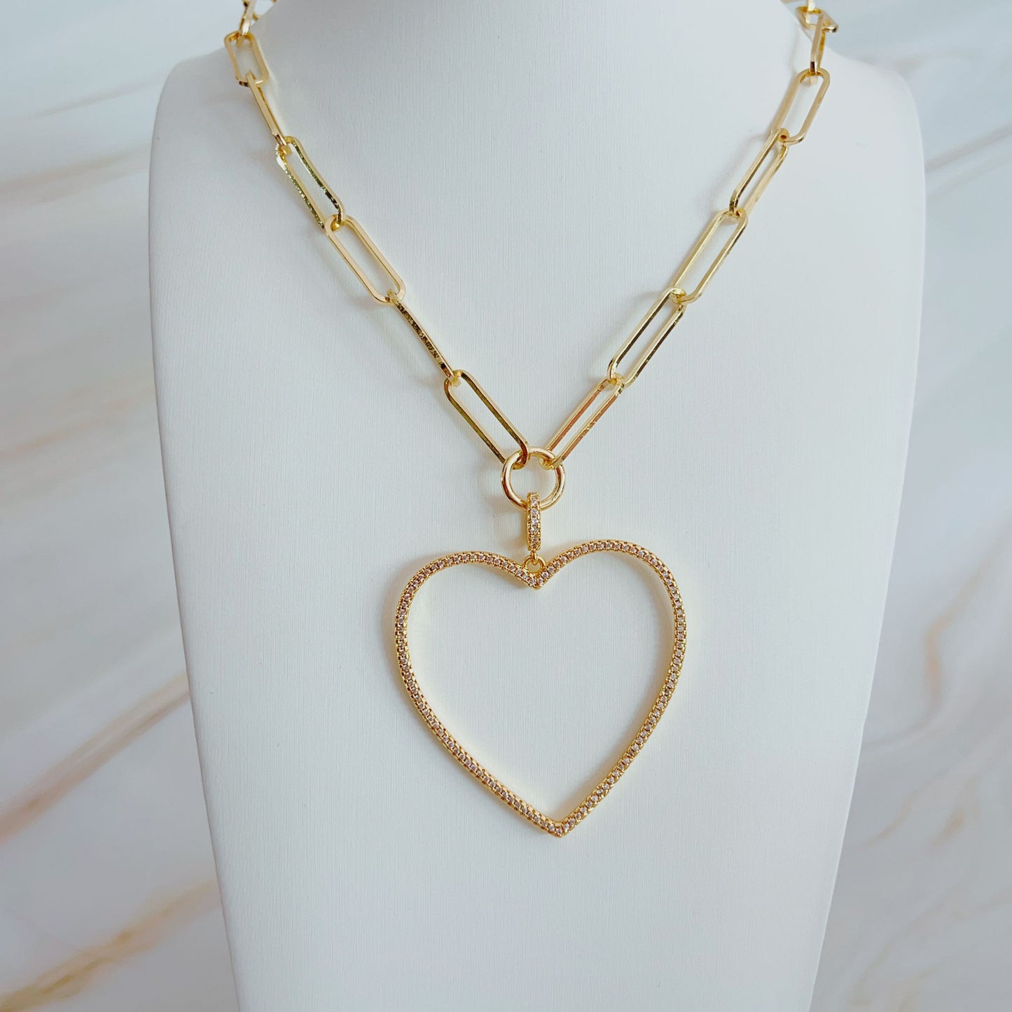 Big Heart Necklace