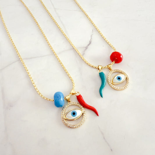 Good Luck Eye Necklace