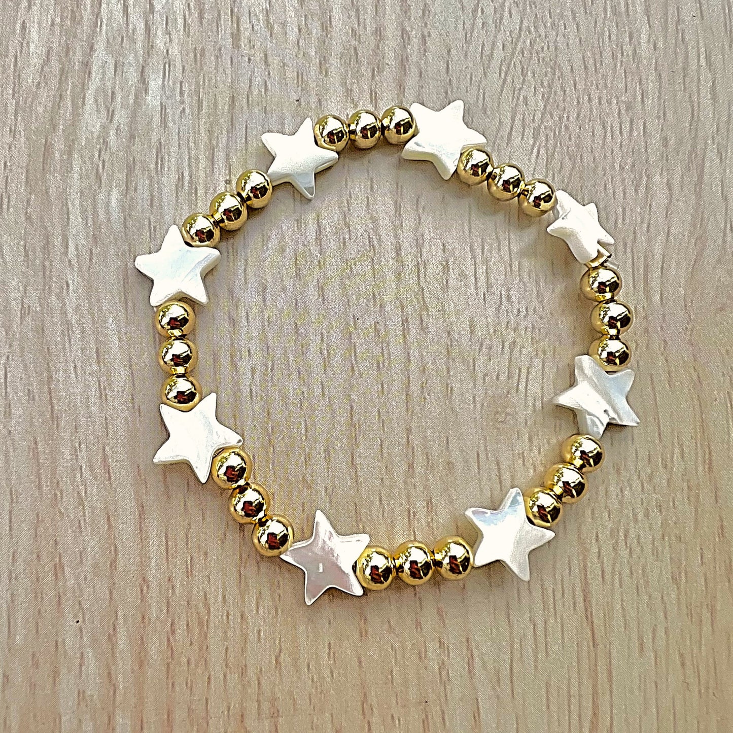 Nacre Stars Bracelet