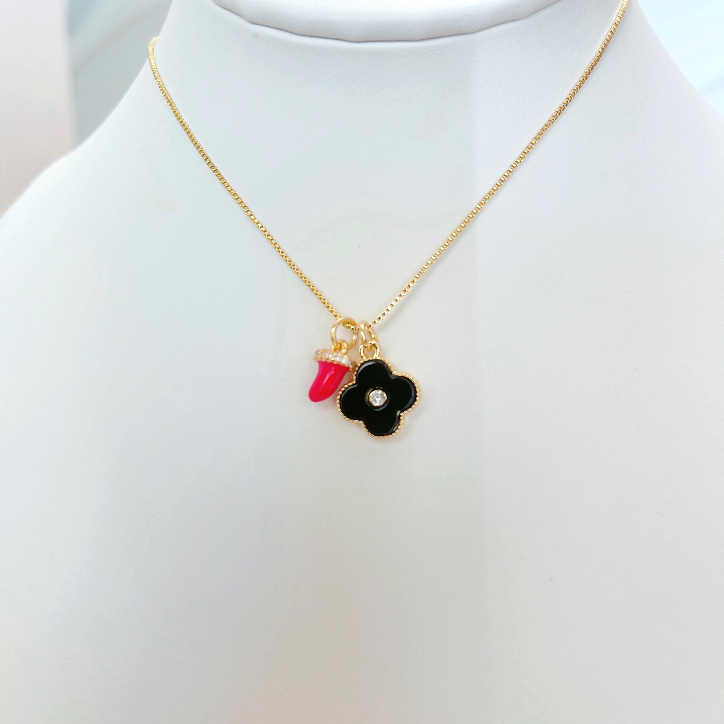 Clover Charm Necklace