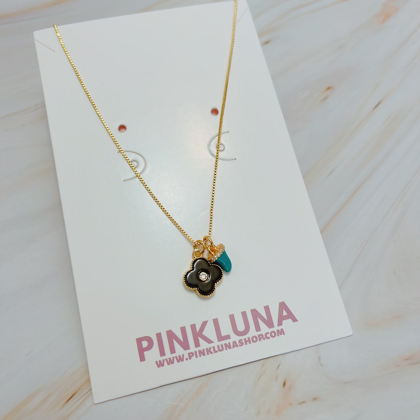 Clover Charm Necklace