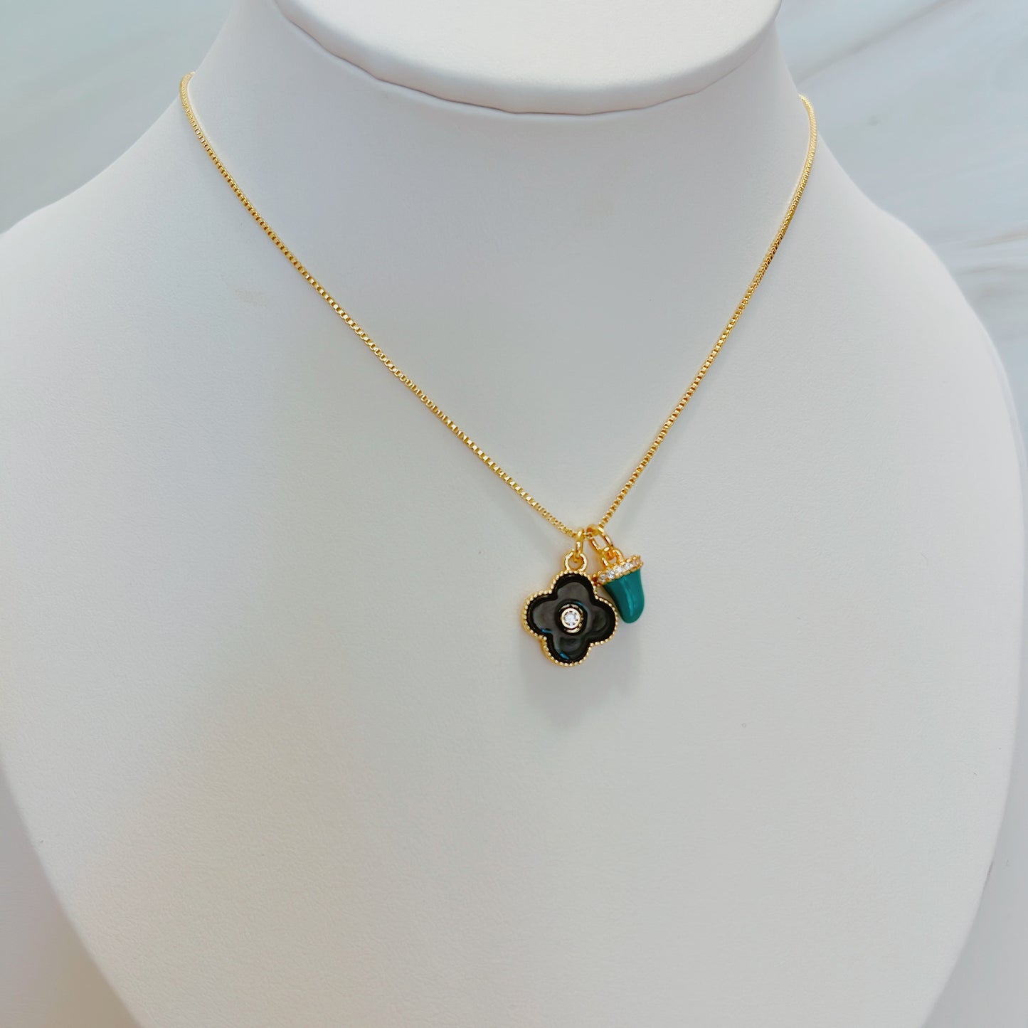 Clover Charm Necklace