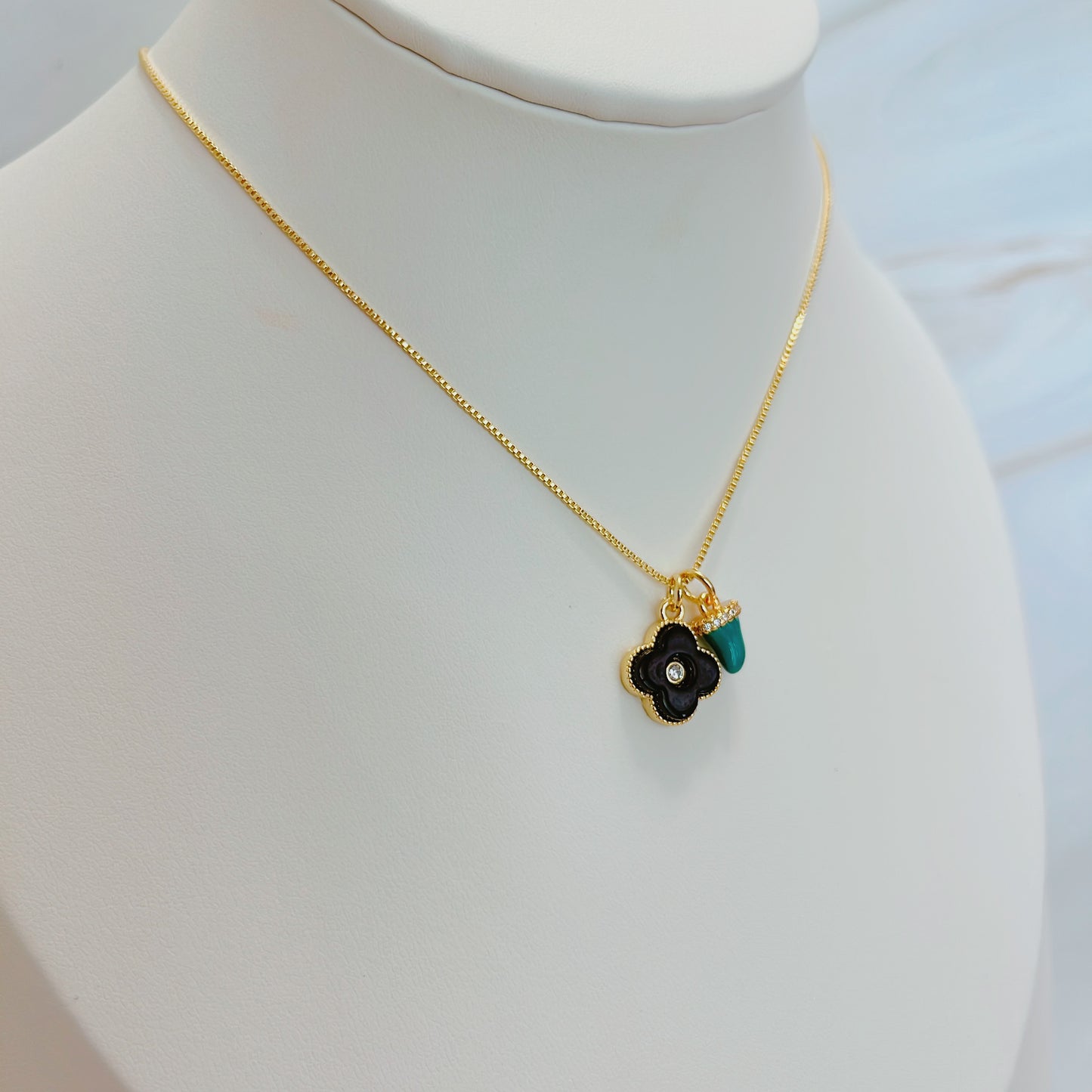 Clover Charm Necklace