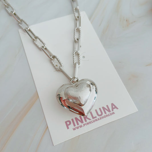 Chunky Heart Necklace