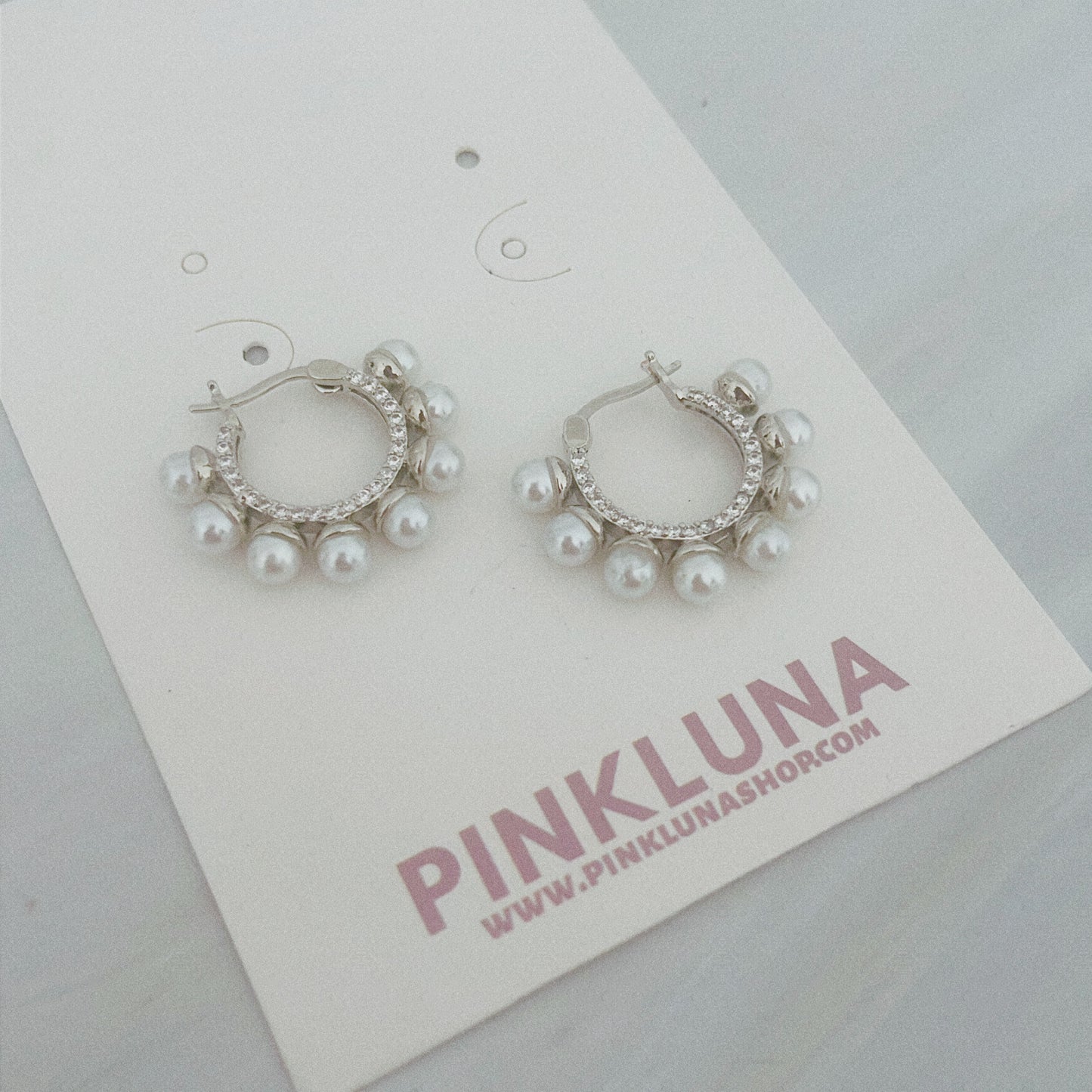 Pearl Hoops