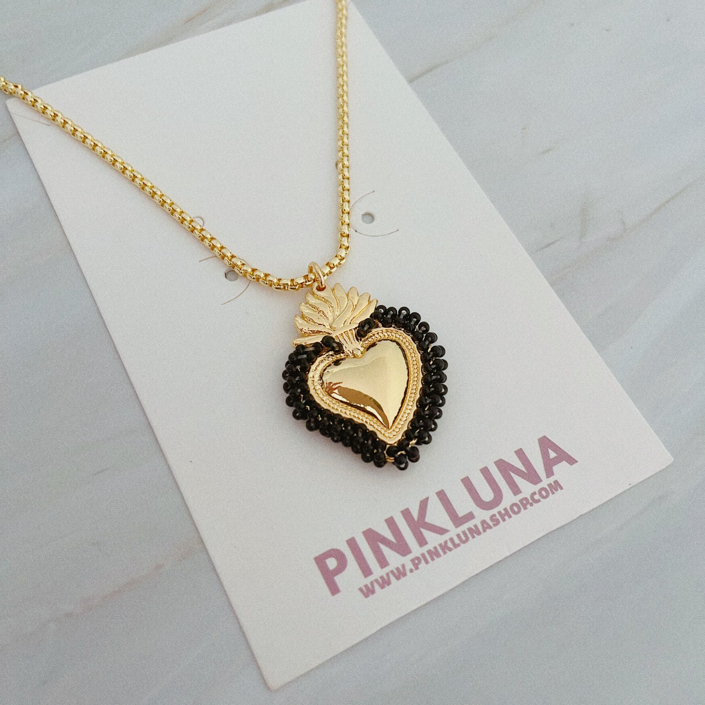 Color Heart Necklace