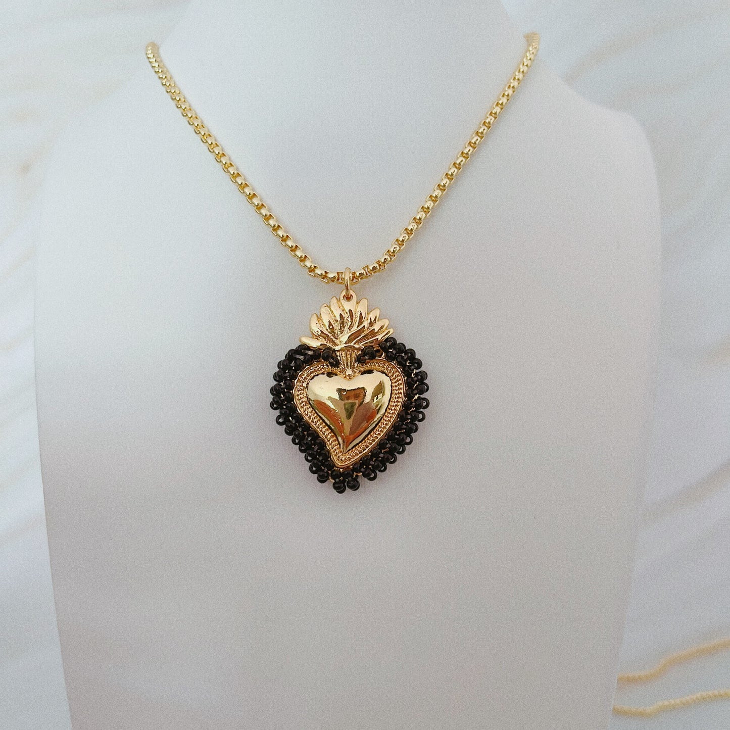 Color Heart Necklace