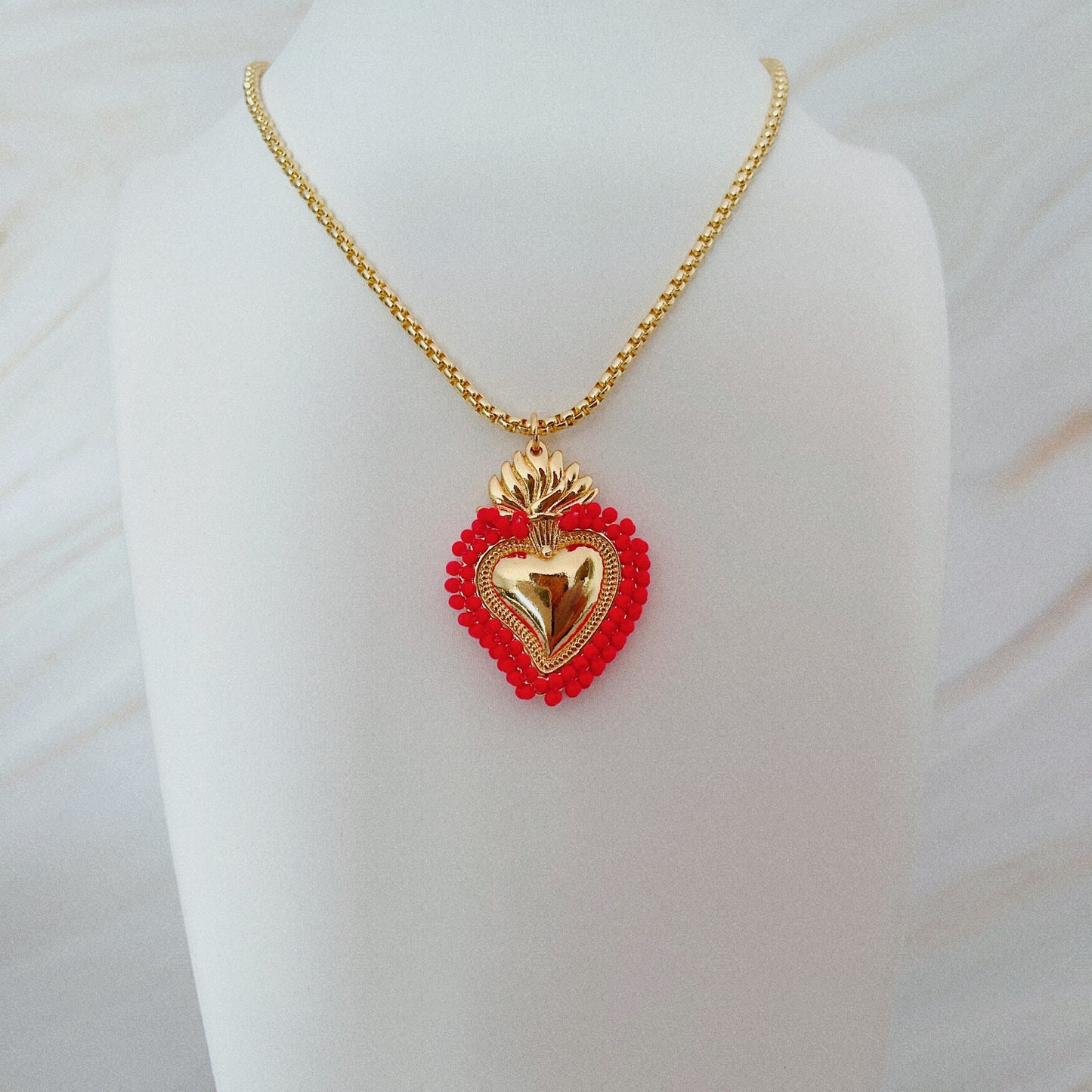 Color Heart Necklace