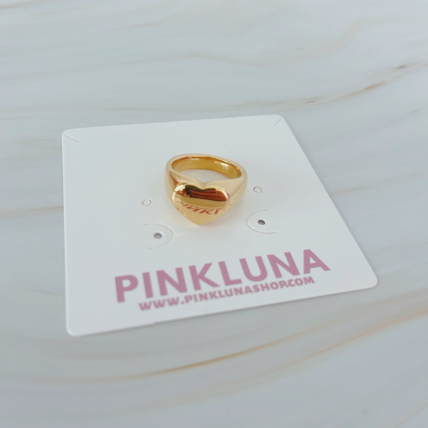 Gold Heart Ring