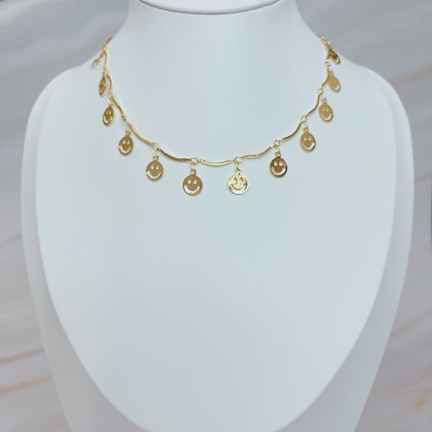 Smile Gold Necklace