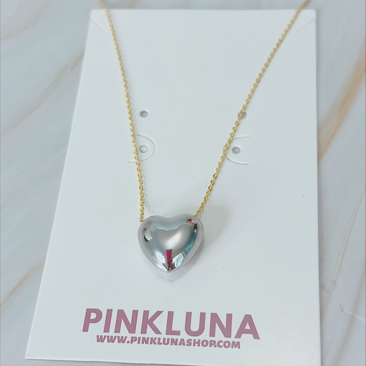 Chunky Heart Necklace