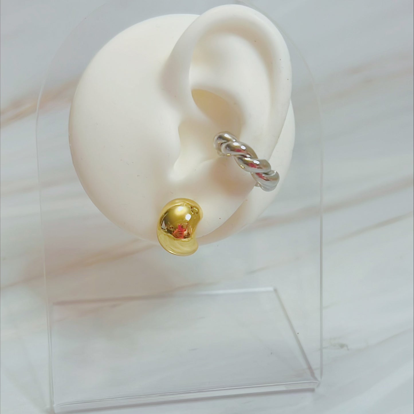 Silver Ear Cuff