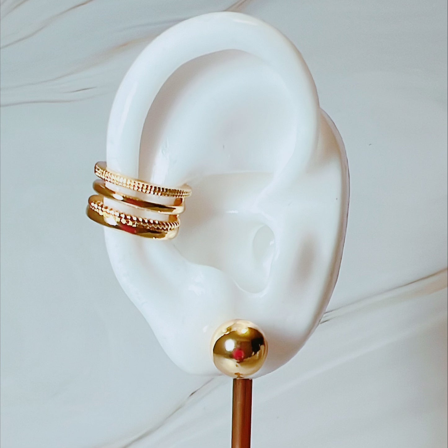 Gold ear Cuff