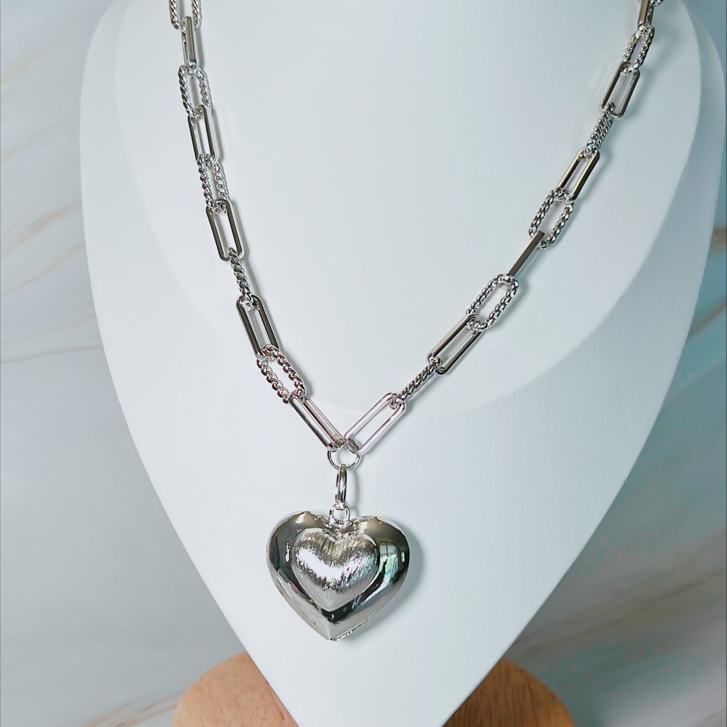 Chunky Heart Necklace