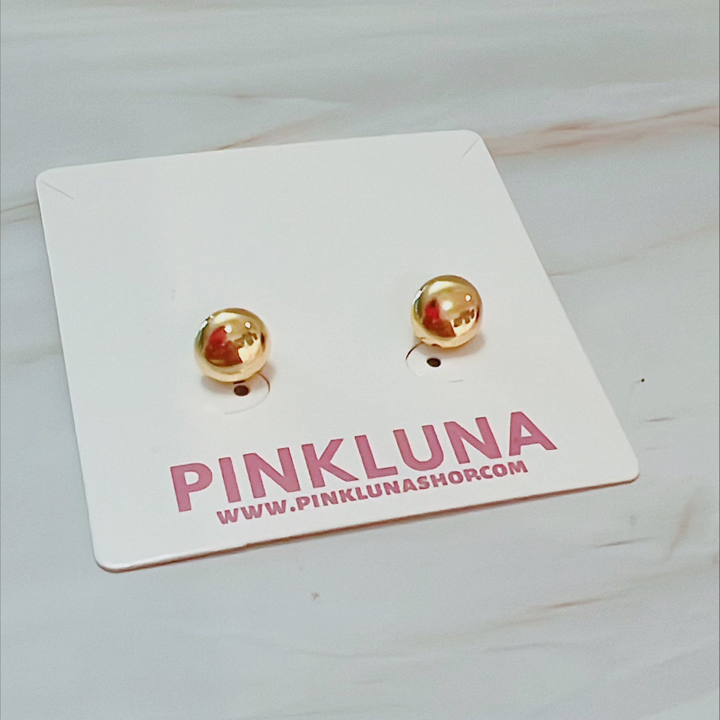 Mini Globe Earring