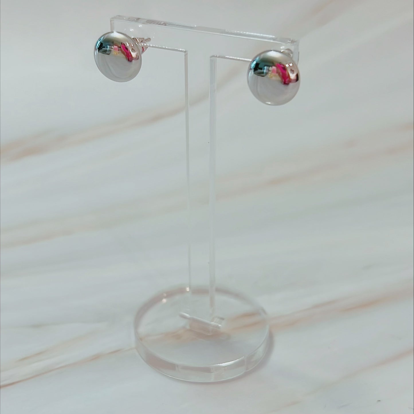 Mini Globe Earring