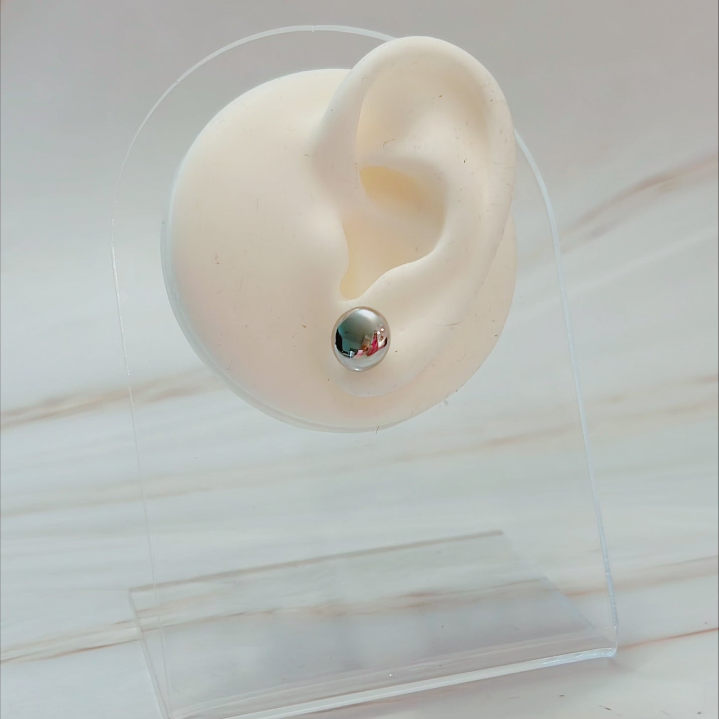 Mini Globe Earring