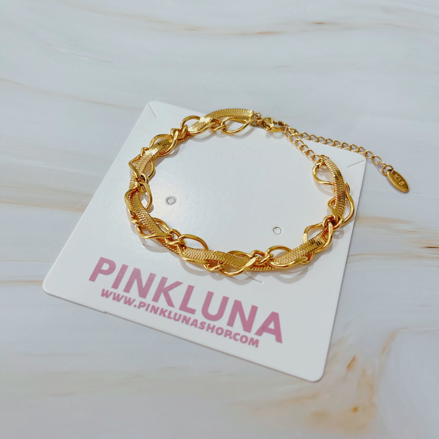 Braided Gold Bracelet